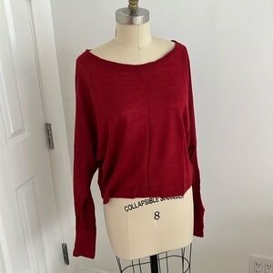 Maddy K see through back top, size small